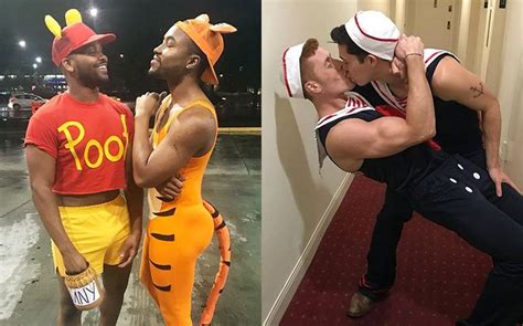 funny gay couple costumes|non binary halloween costumes.